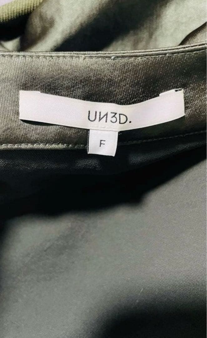 イワ 　UN3D.アンスリード　シアーコンビサテンブルゾン