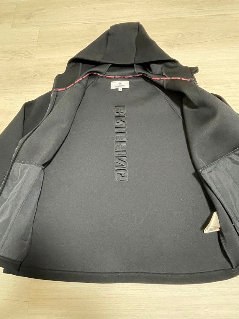 BRIEFING ブリーフィング 3D ロゴダブルジップパーカー Mサイズ