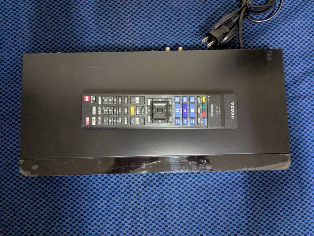 16 TOSHIBA ブルーレイレコーダー 本体 リモコン付き