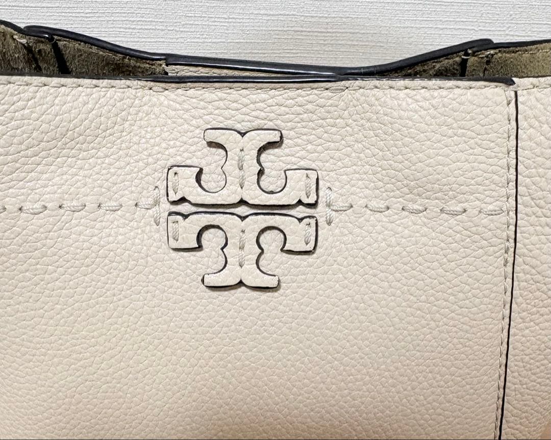 ❤️最終価格❤️トリーバーチ マックグロー スモールバケット バッグ ホワイト