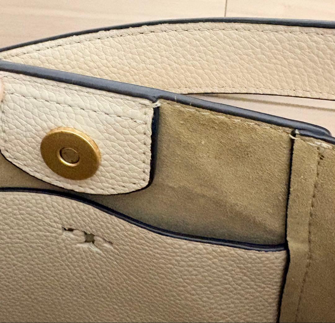 ❤️最終価格❤️トリーバーチ マックグロー スモールバケット バッグ ホワイト