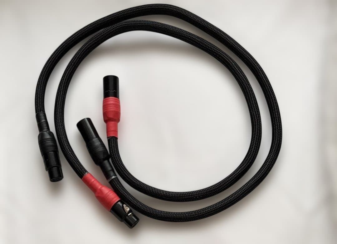 AcousicRevive ラインケーブルXLR-1.0PA 特注品0.8mペア