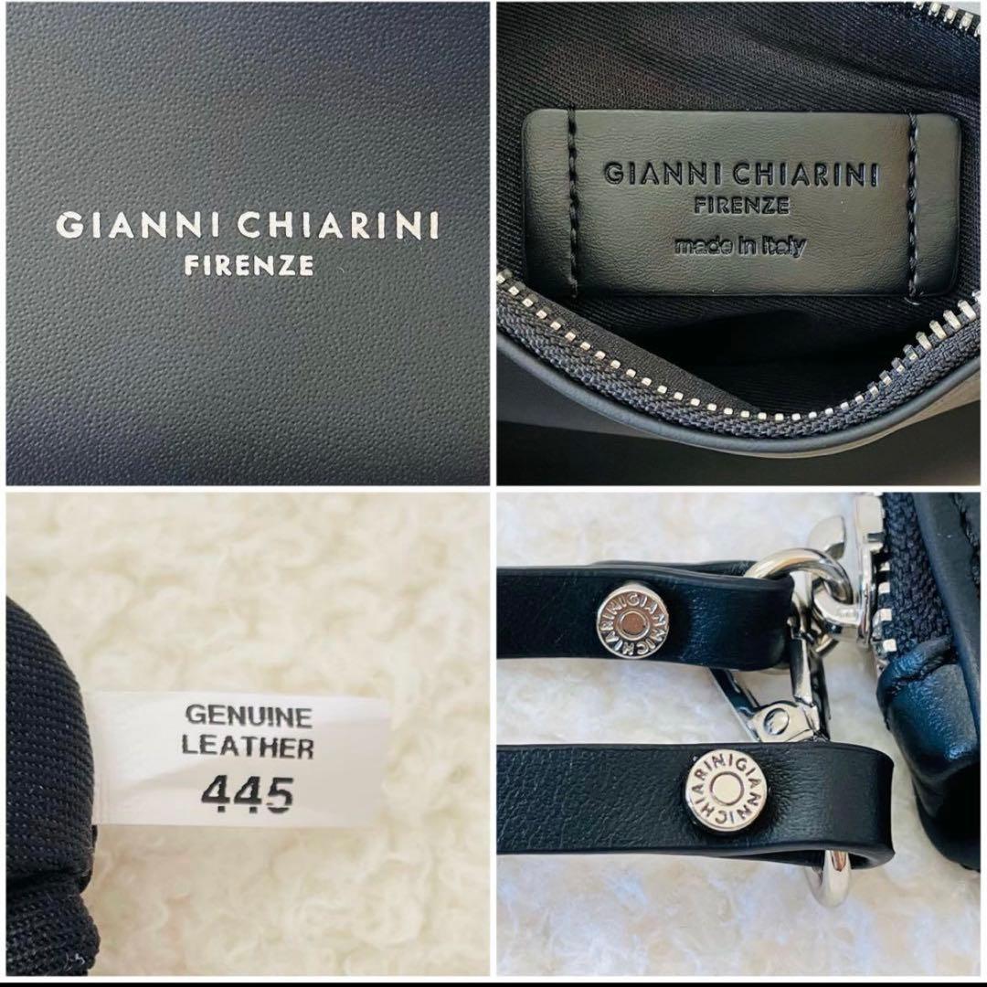 【美品】GIANNI CHIARINI トートバッグ 肩掛け マルチェッラ S