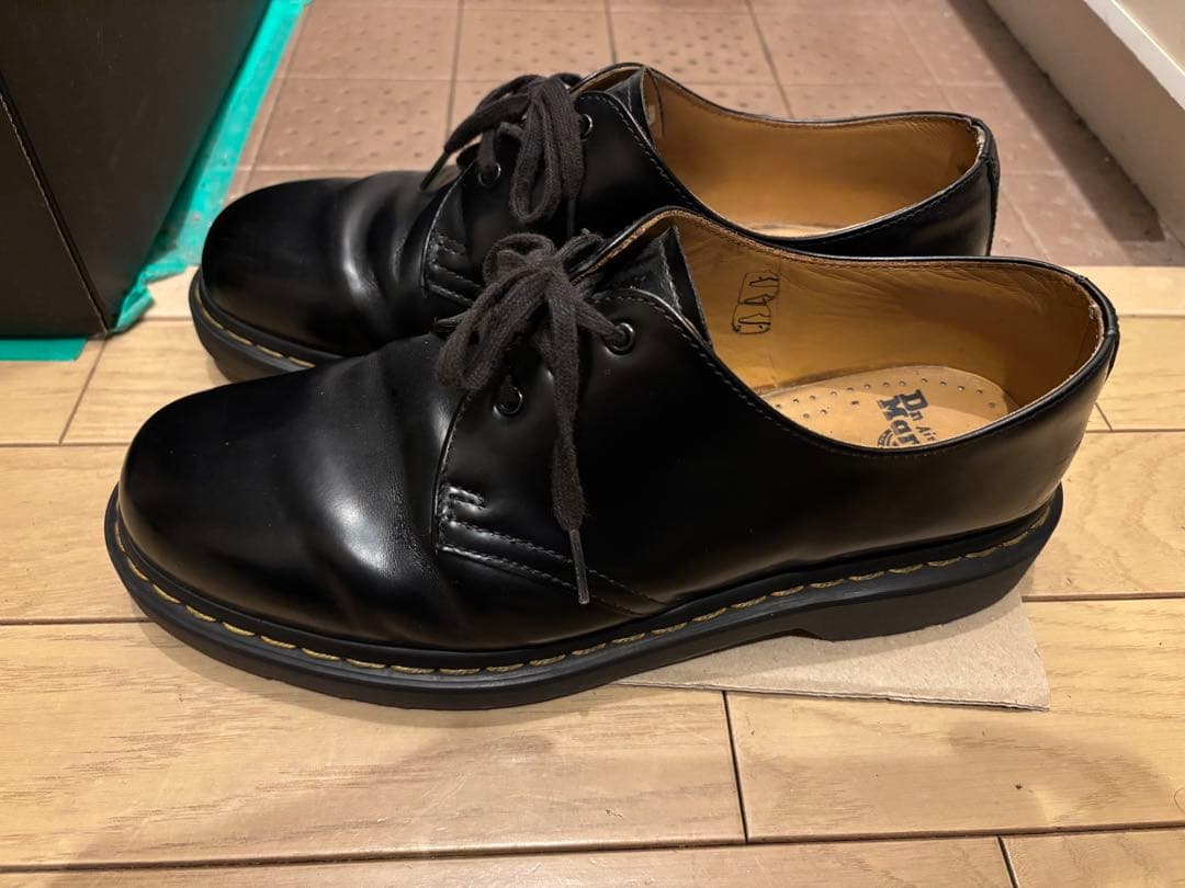 ドクターマーチン　シューズ　ブラック　UK9