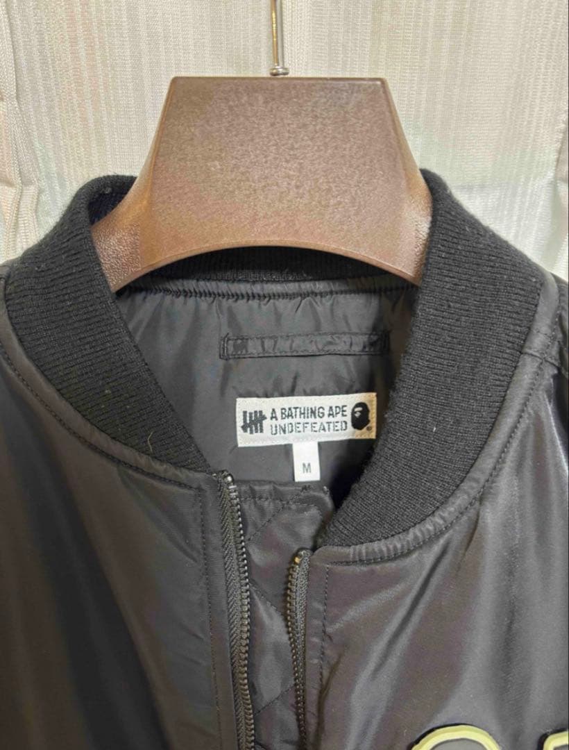 BAPEXUNDEFEATED MA-1 キャップセット