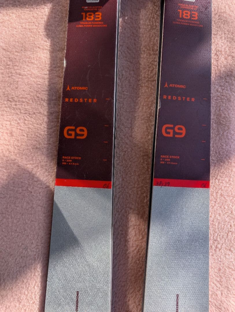Atomic スキー板　183cm