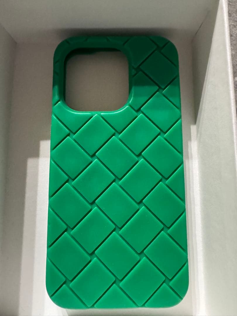 Bottega Veneta グリーン iPhoneケース15pro