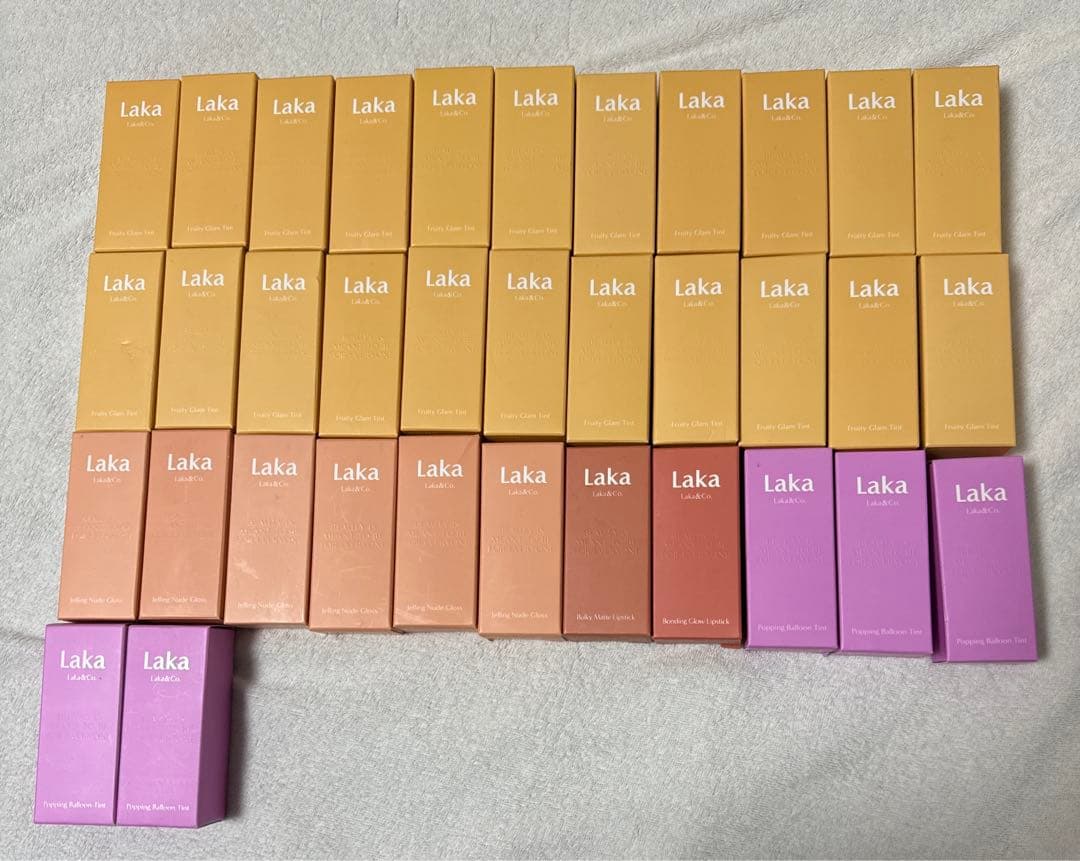 ラカ　ティント　リップヌードクロス　リップカラー　まとめい売り