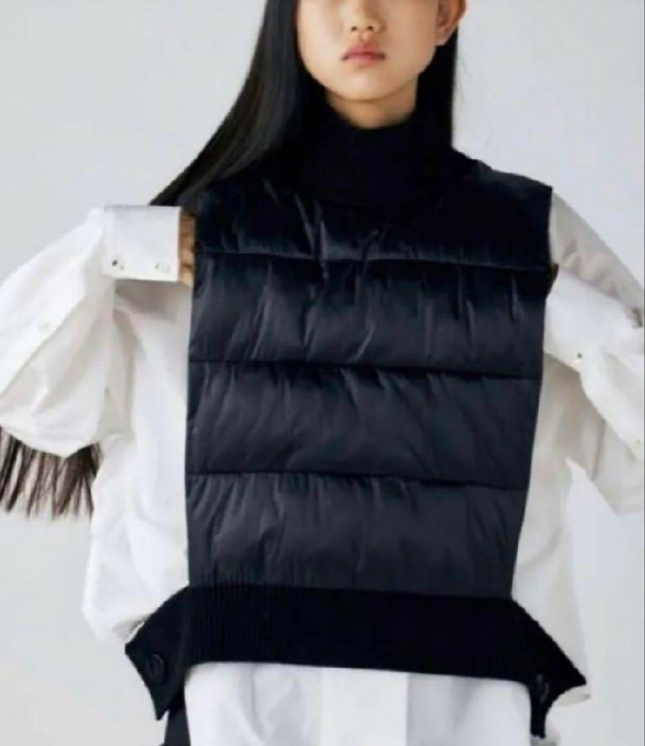 ENFOLD ダウン&ニットベスト