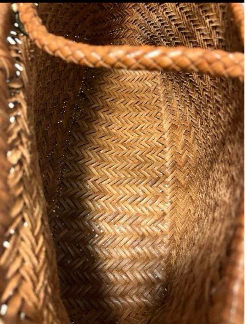 Deuxieme Classe DRAGON TOTE ブラウン かごバッグ