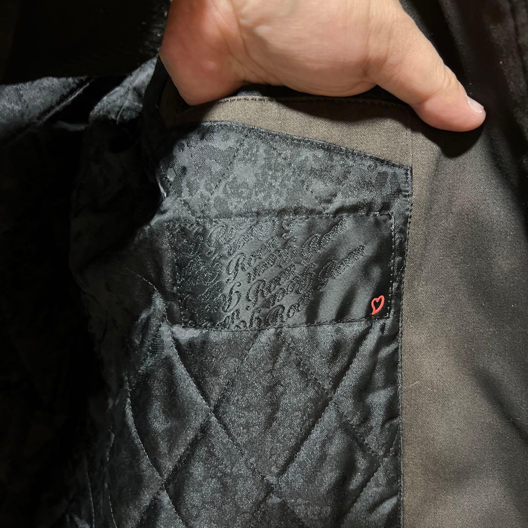 ROEN ロエン　ミリタリージャケット　レオパード コート アウター ファー　M