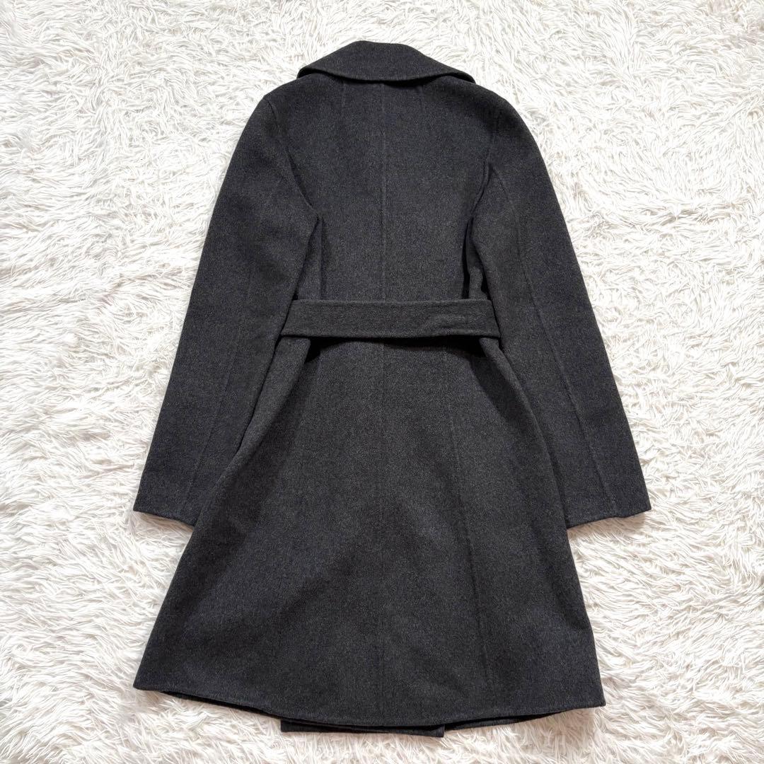 新品同様✨セオリー　カシミヤ100% ベルテッド　コート　チェスターコート