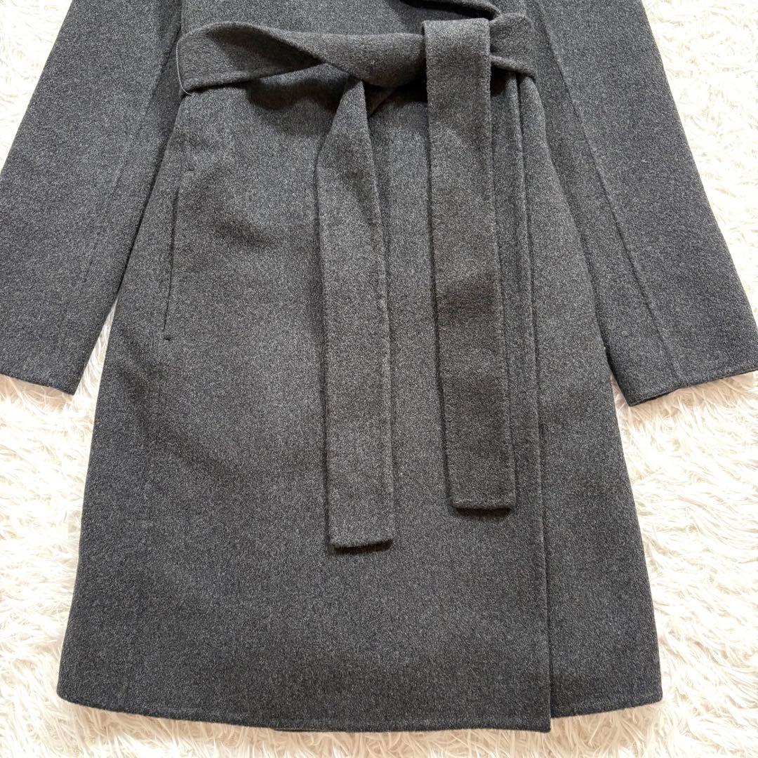新品同様✨セオリー　カシミヤ100% ベルテッド　コート　チェスターコート