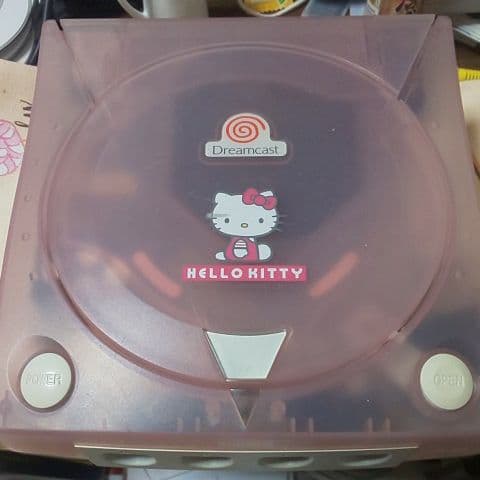 ドリームキャスト本体 ハローキティ ジャンク