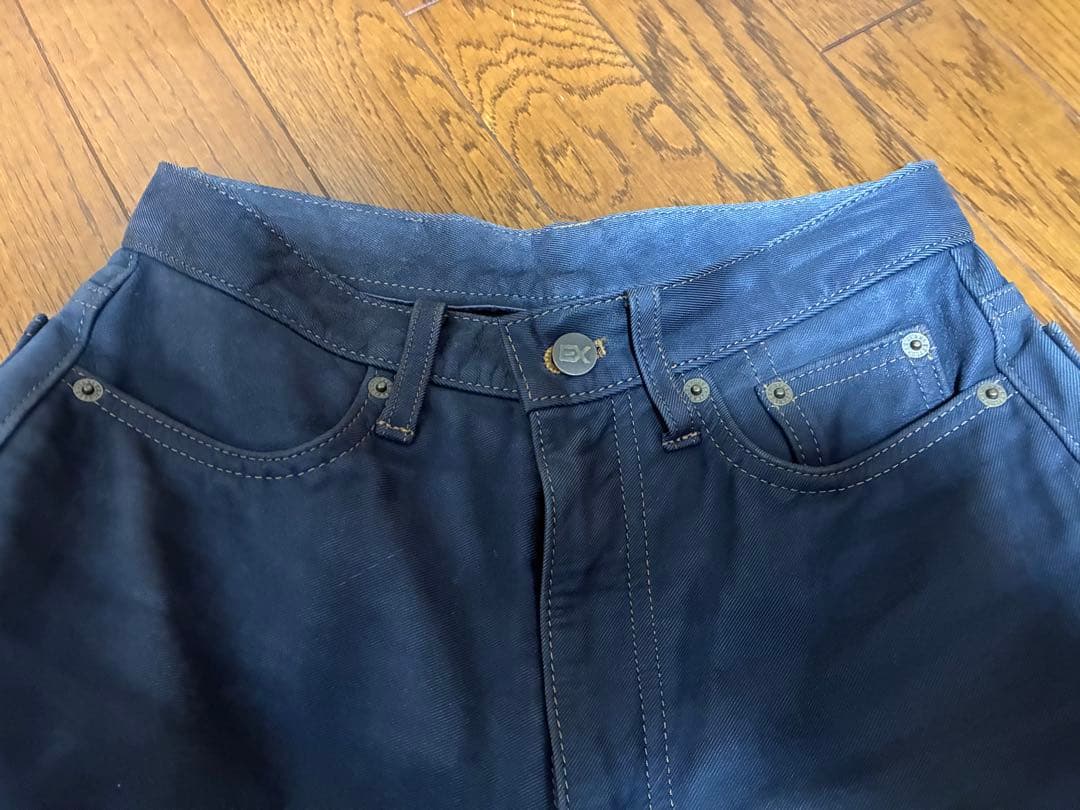 クシタニ　エクスプローラージーンズ　28インチ　レザー　バイク