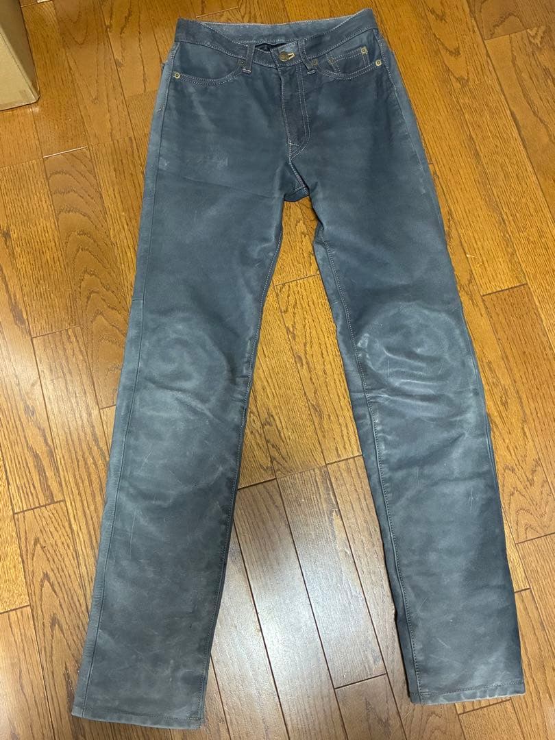 クシタニ　エクスプローラージーンズ　28インチ　レザー　バイク