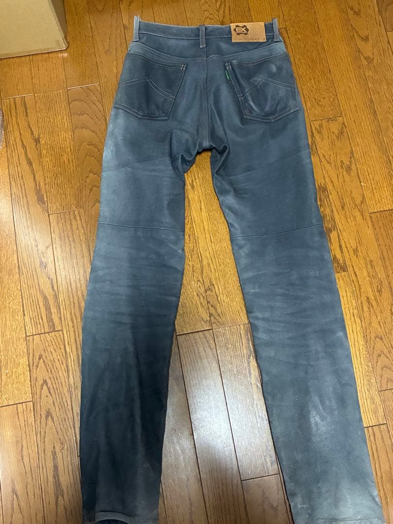 クシタニ　エクスプローラージーンズ　28インチ　レザー　バイク
