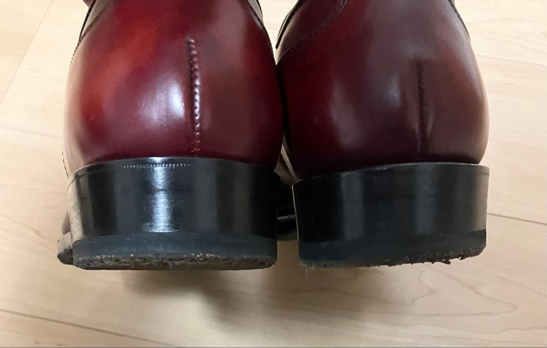 REGAL リーガル Uチップ 06CR ワインレッド スノーソール24.5cm