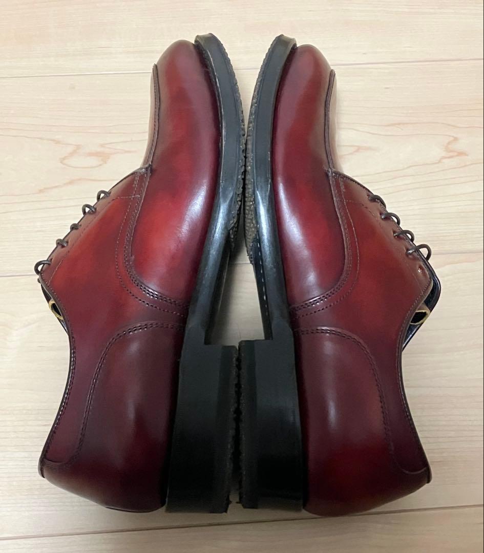 REGAL リーガル Uチップ 06CR ワインレッド スノーソール24.5cm