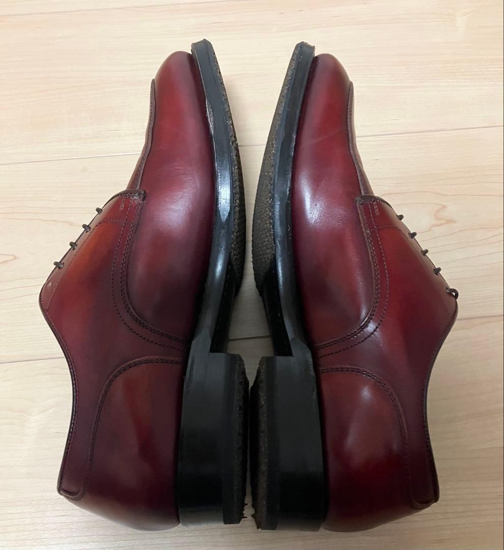 REGAL リーガル Uチップ 06CR ワインレッド スノーソール24.5cm