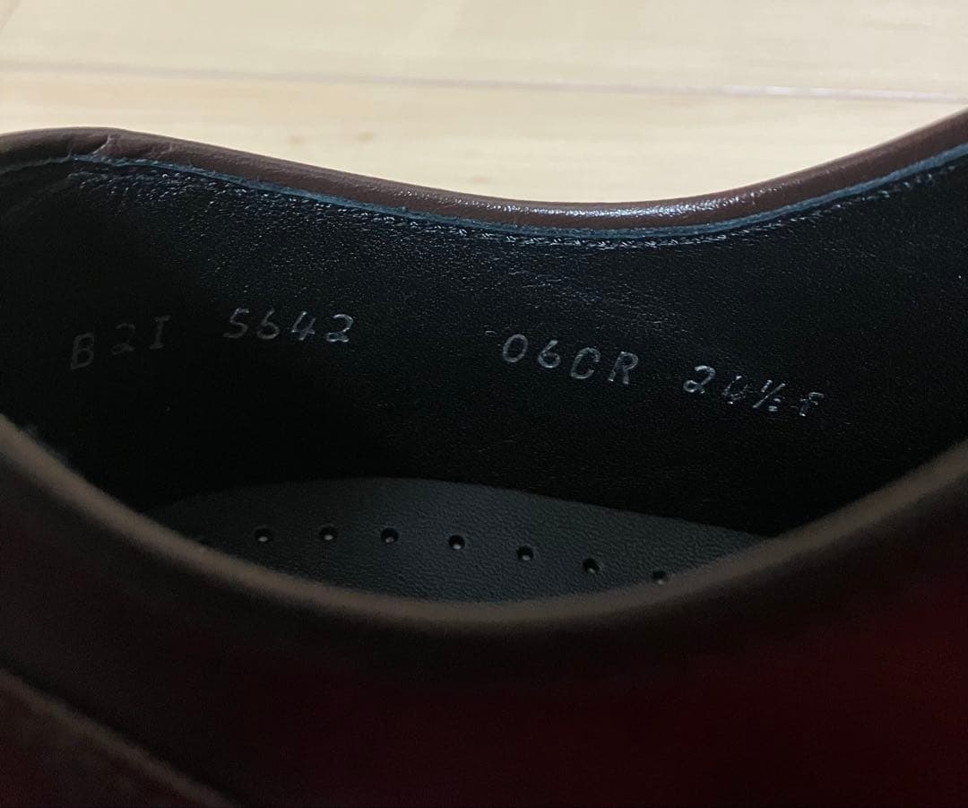 REGAL リーガル Uチップ 06CR ワインレッド スノーソール24.5cm