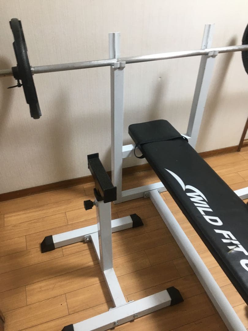 Wild Fit ワイルドフィット ベンチプレスセット77.5Kg 引き取り限定