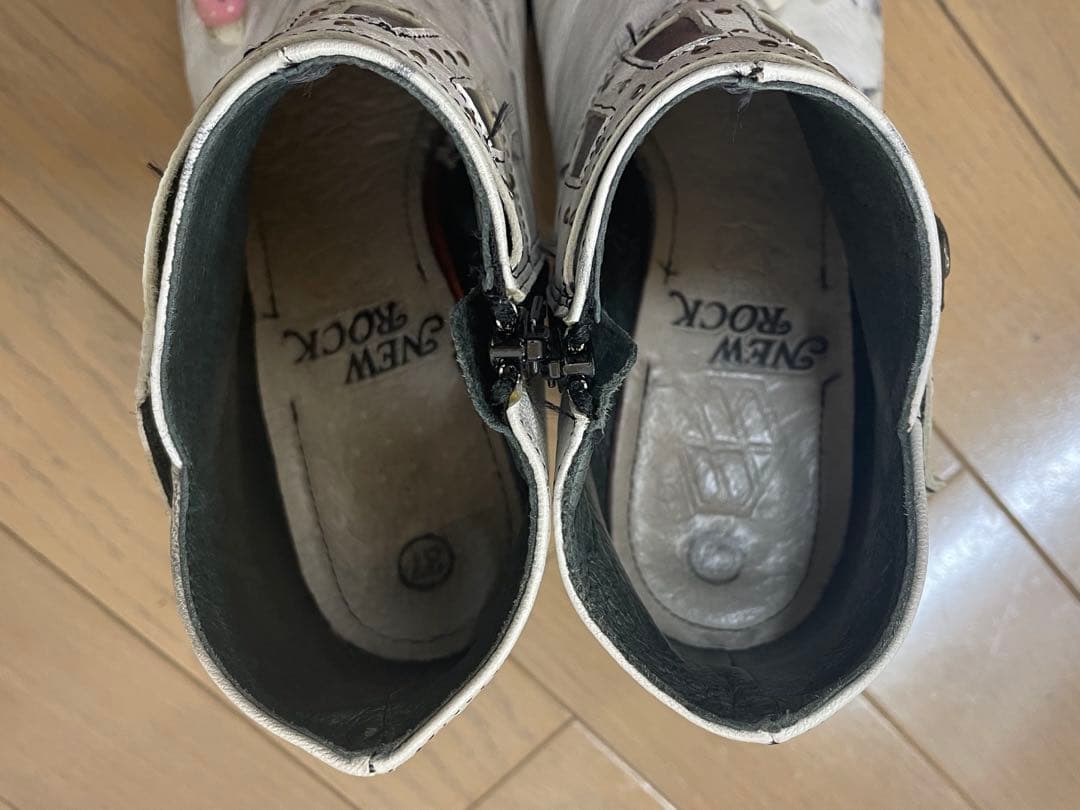 New Rock ヴィンテージブーツ 37サイズ