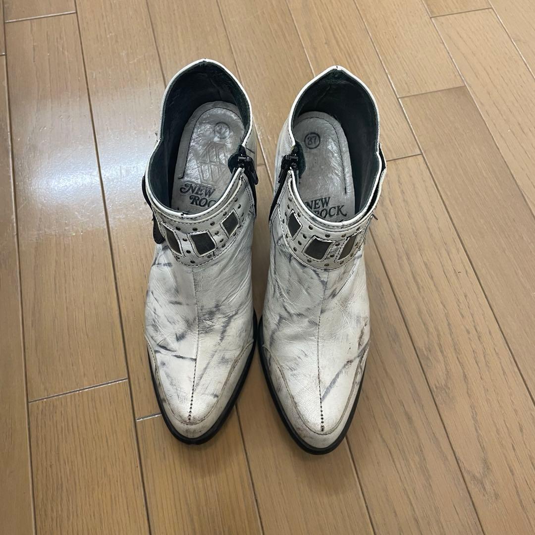 New Rock ヴィンテージブーツ 37サイズ