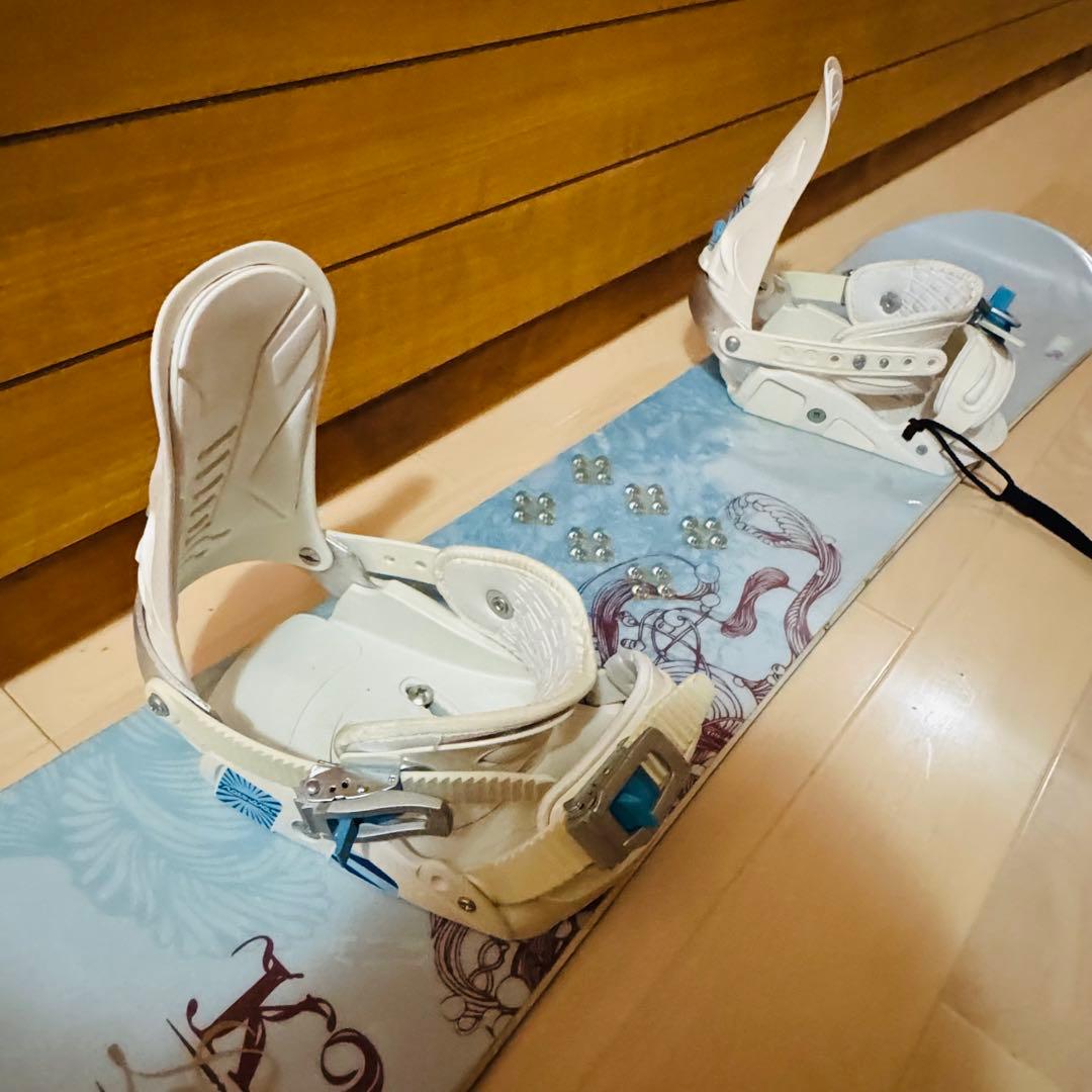 K2 Luna 138cm スノーボード　ビンディングセット　レディース女性格安