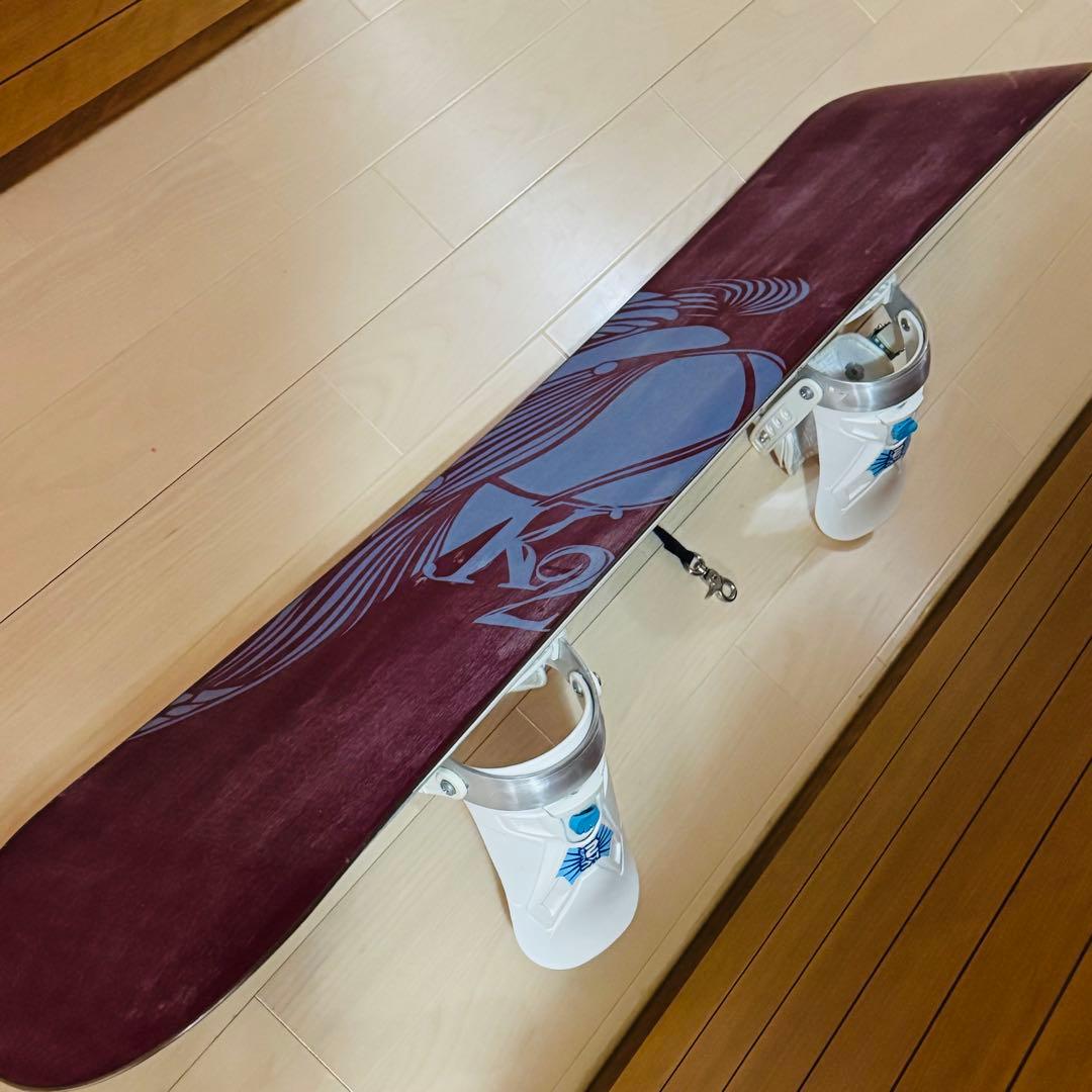 K2 Luna 138cm スノーボード　ビンディングセット　レディース女性格安