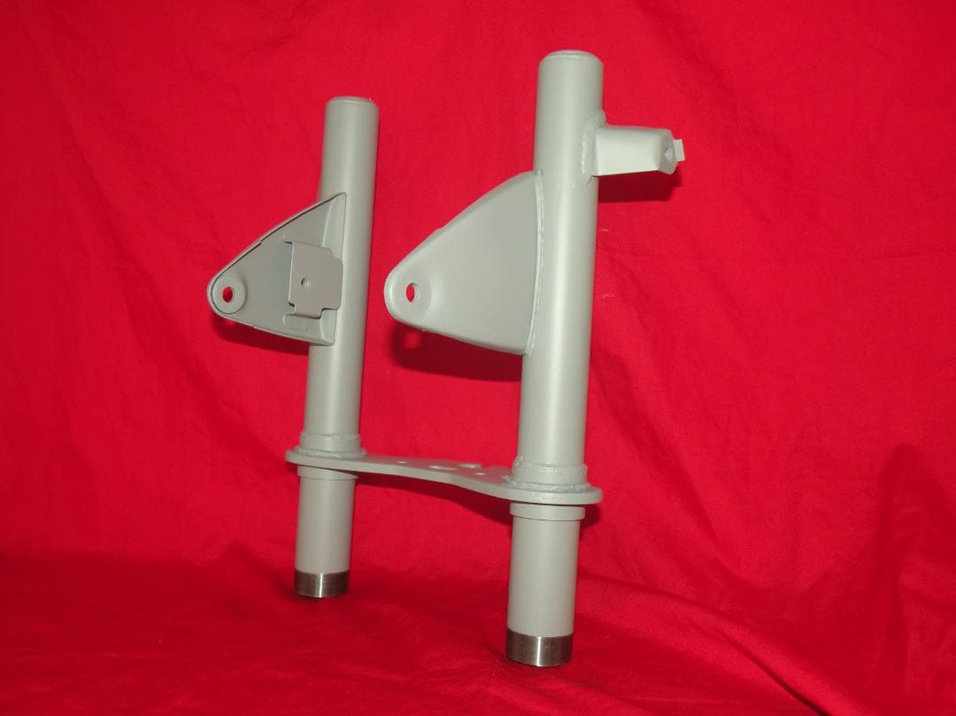 ☆ほぼ錆無個体から製作☆極上☆極低6センチカット 純正ダックスフォーク 分離式☆