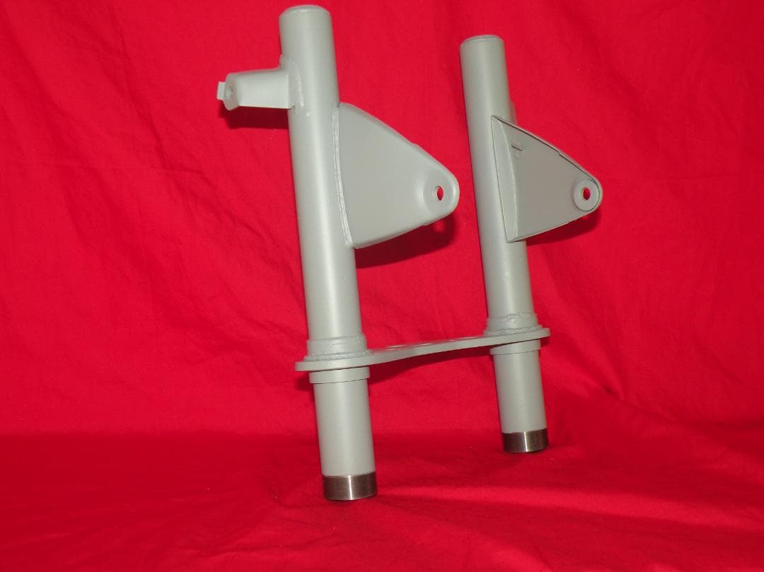 ☆ほぼ錆無個体から製作☆極上☆極低6センチカット 純正ダックスフォーク 分離式☆