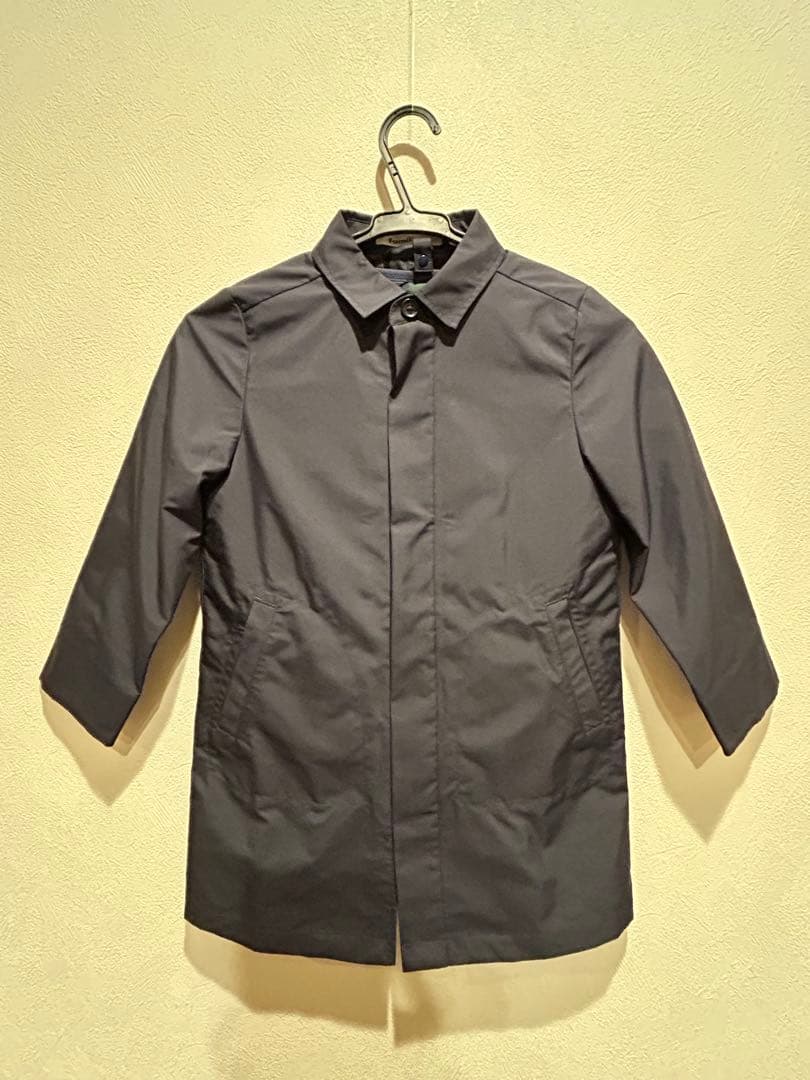 <値下げ>familiar ハーフコート　ネイビー