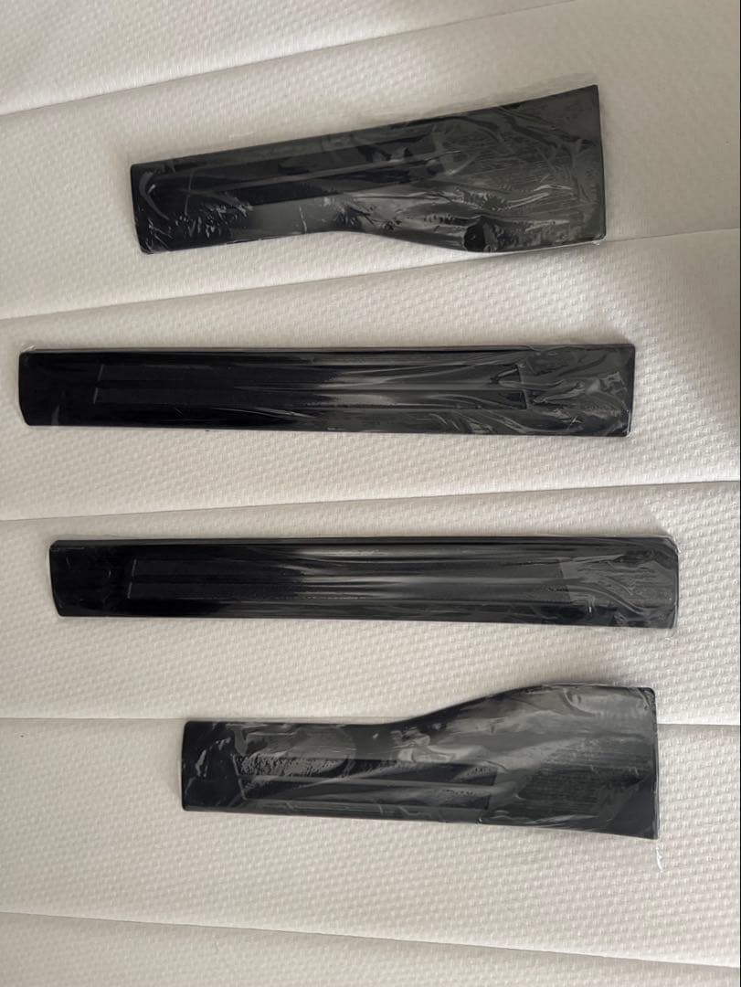 新型プリウス 60系サムライプロデューススカッフプレート内側ブラックヘアライン