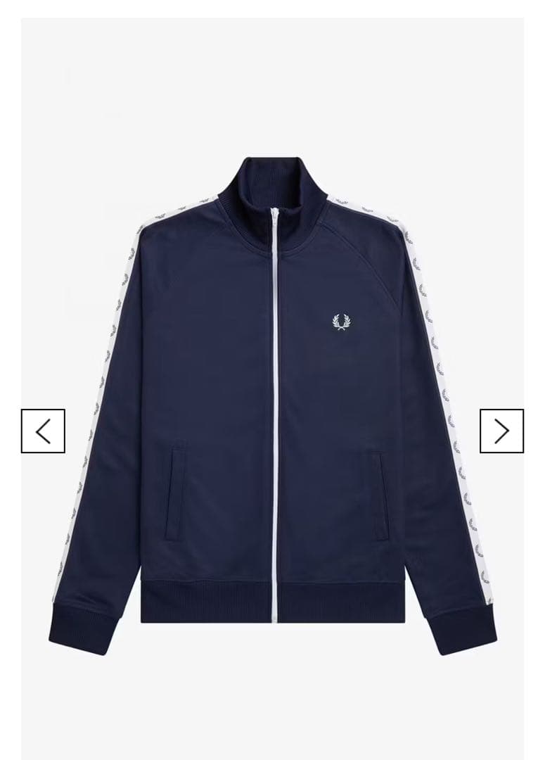 FRED PERRY(フレッドペリー) トラックジャケット　ネイビー　M