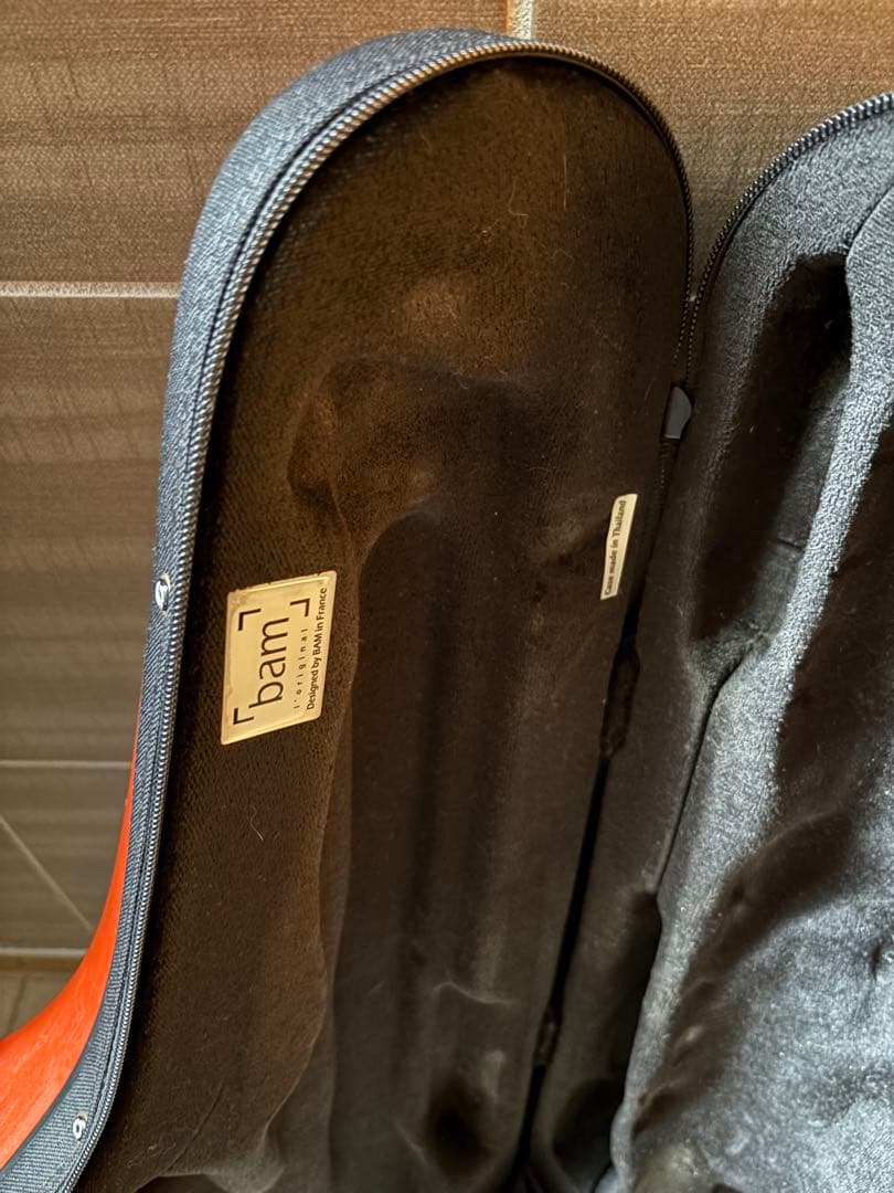 テナーサックス ケース オレンジ BAM ソフトパック