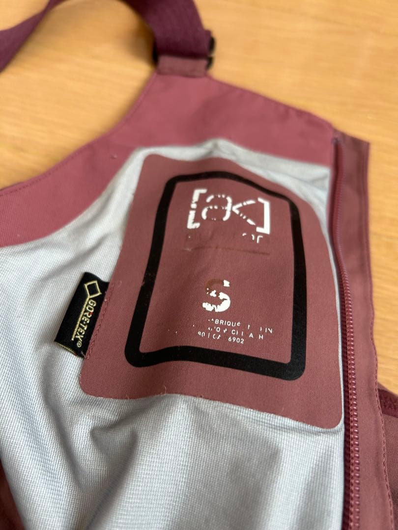 BURTON バートン ak ビブパンツ S GORE-TEX 3レイヤー