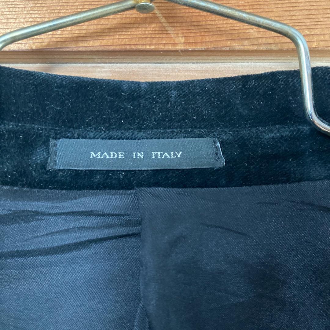 ジョルジョアルマーニ　GIORGIO ARMANI ベルベット ジャケット 黒