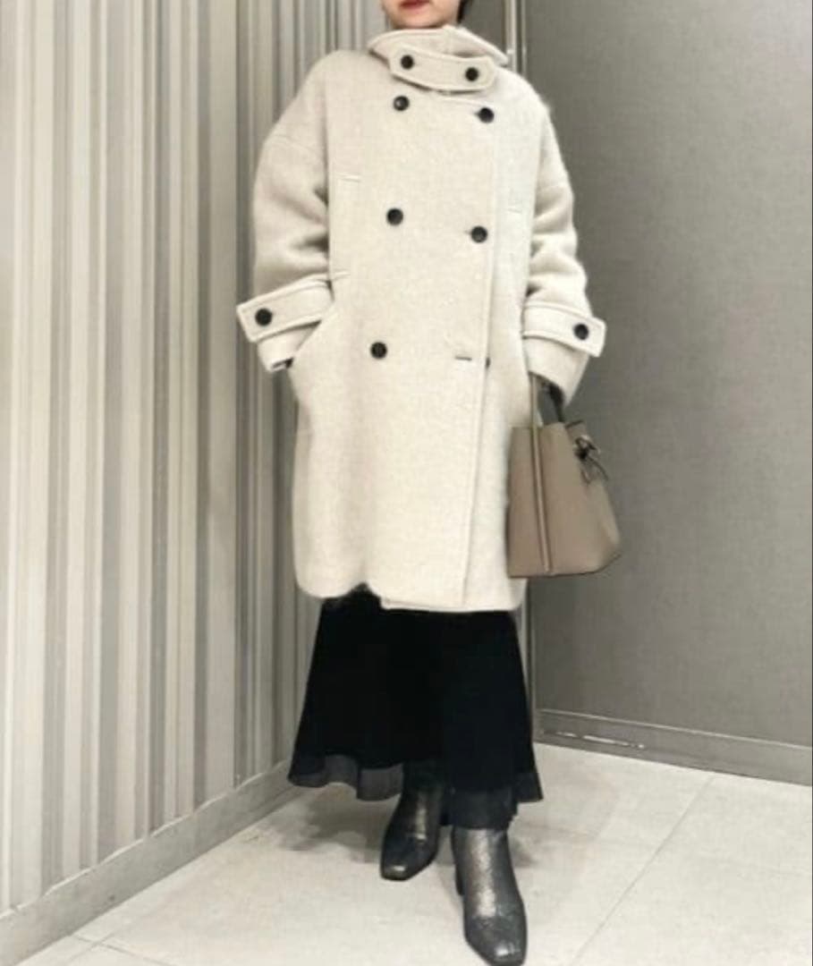 【週末限定価格】FRAY I.D バルマカンハーフコート