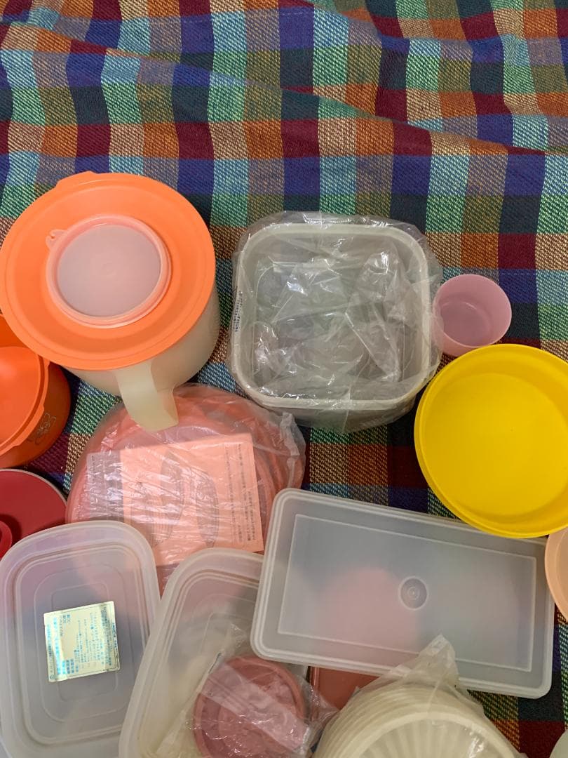 タッパーウェア ふたと容器 大量セット お得なまとめ売り TW-063