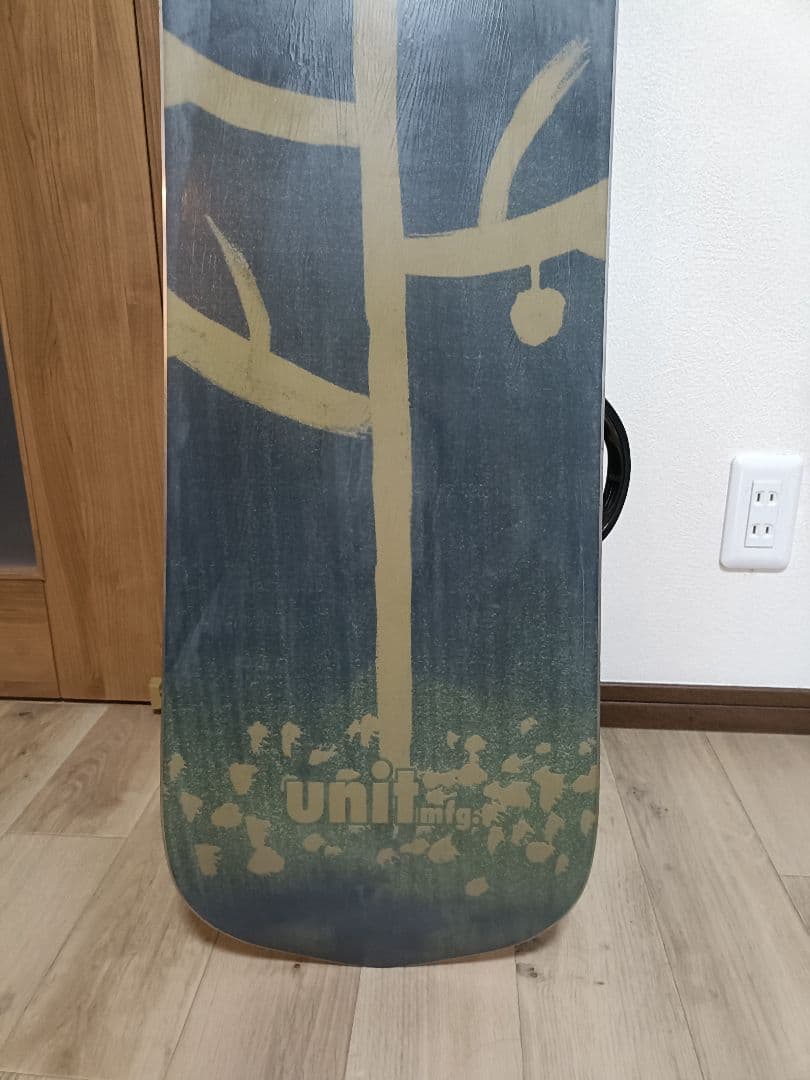 UNIT mfg. スノーボード ビンディング付き