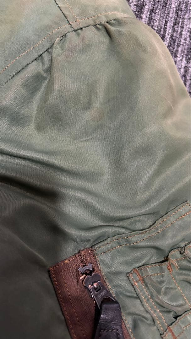 BUZZ RICKSON MA-1 初期1st M品番 M11128 オリーブ