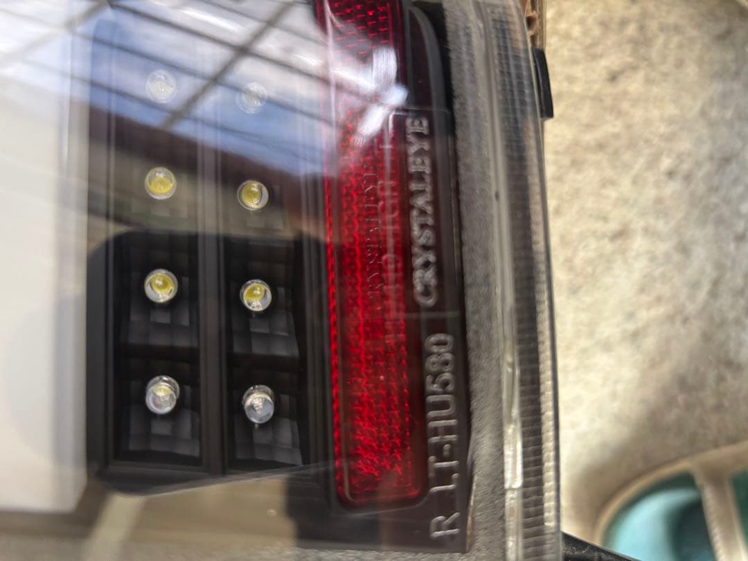 ＮＢＯＸjf1クリスタルアイ　 テールランプ