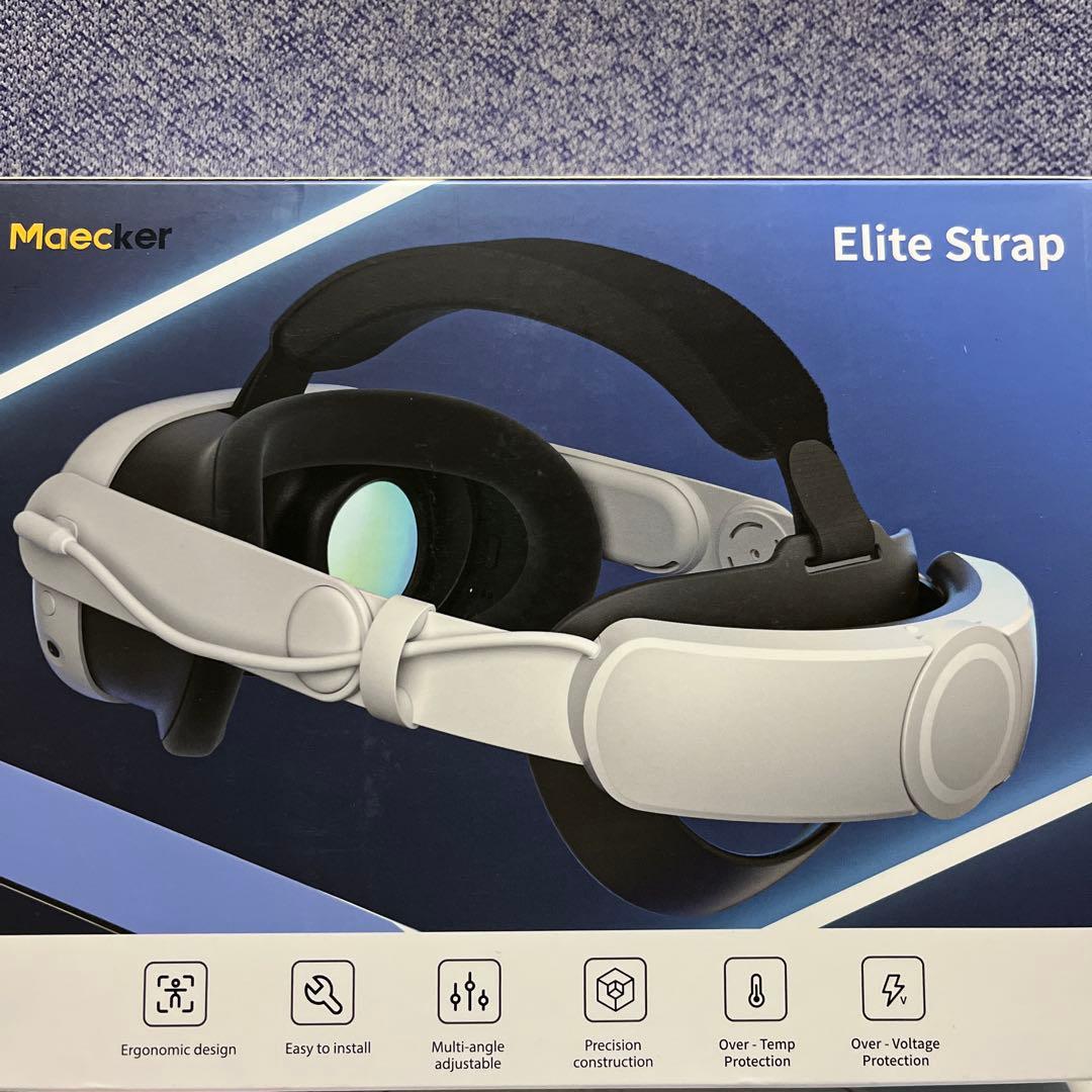  Quest 3 128GB+リンクケーブル、ヘッドストラップ