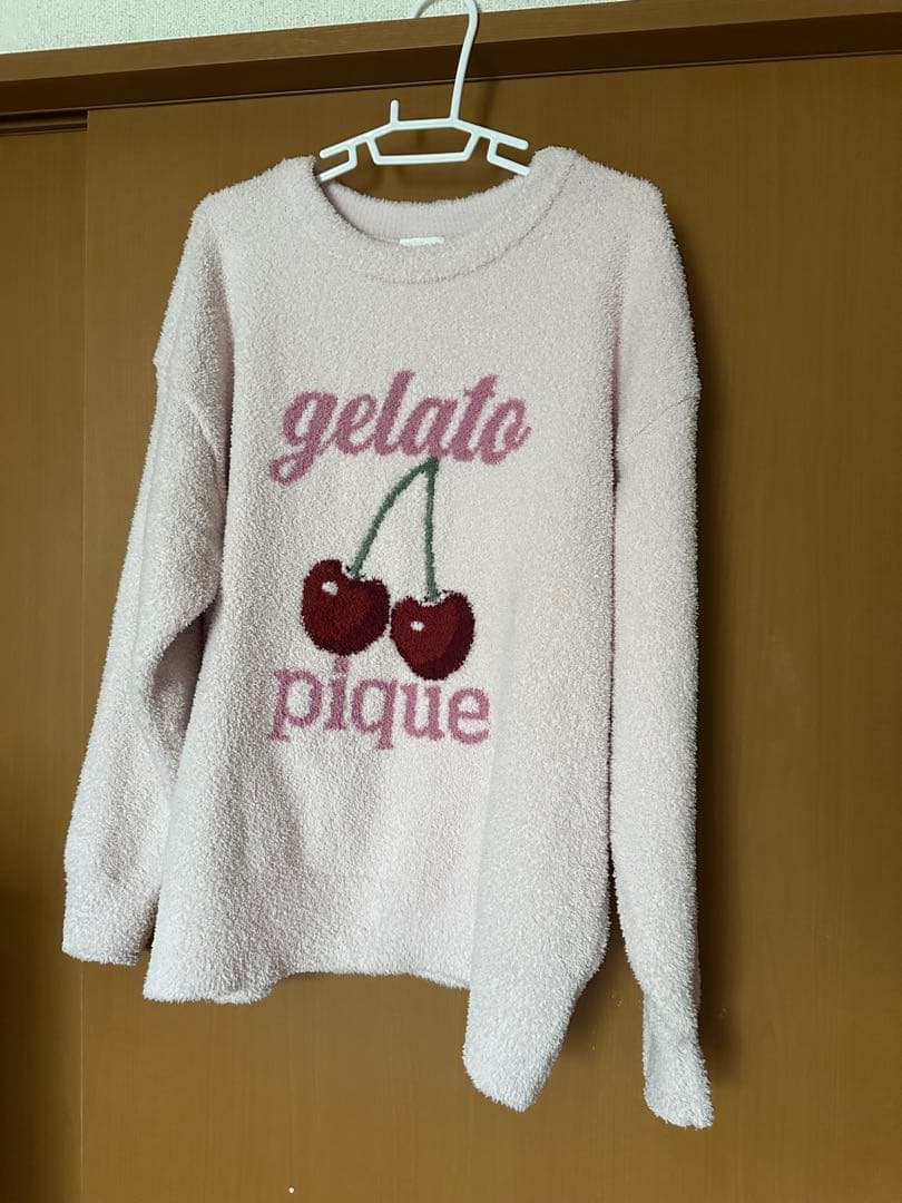 gelato pique チェリー 上下セット PNK