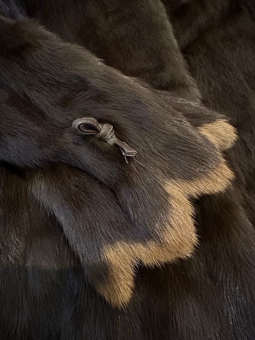 コリンスキーファーコート スカラップ ハーフ丈 フェミニン レアデザイン