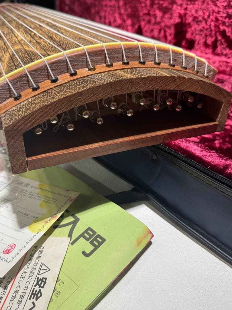 ゼンオン 文化箏 文化琴 13弦 楽器 和楽器 ソフトケース付