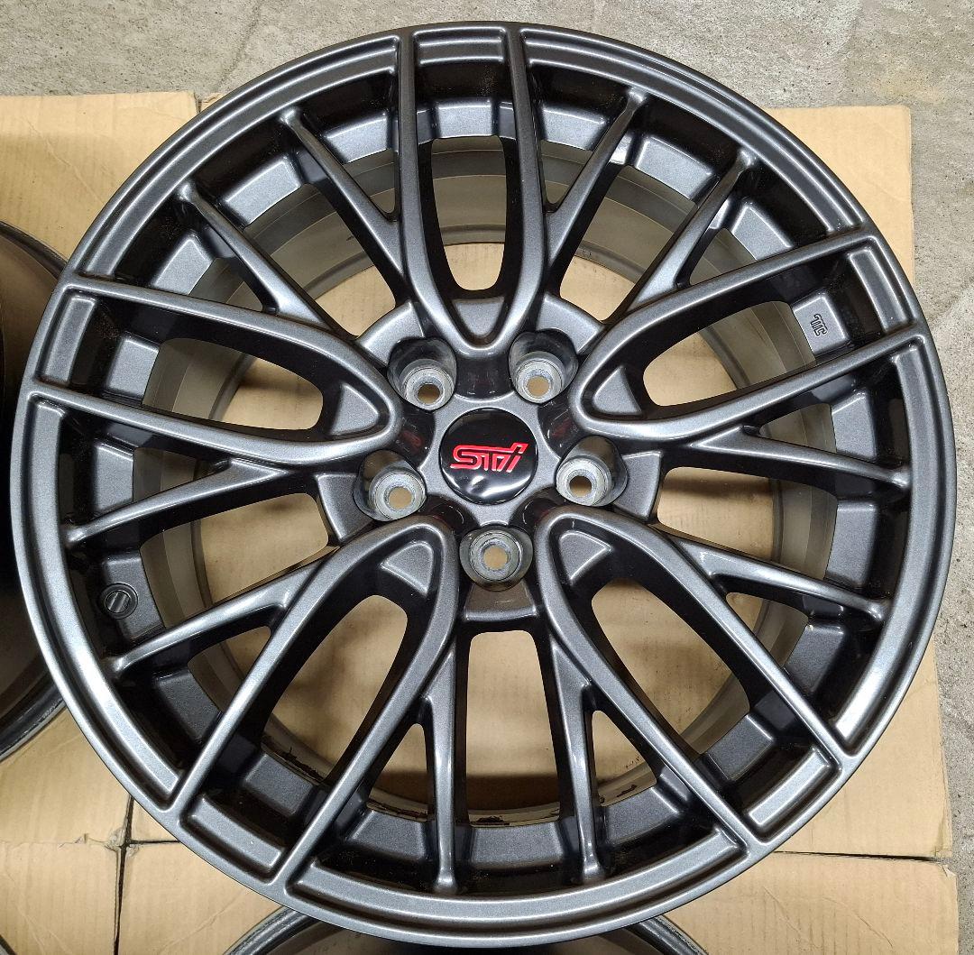 【極上品】スバル WRX STI 純正 18インチ 8.5J ホイール 4本