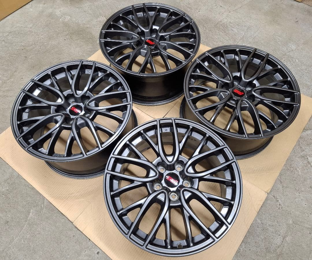 【極上品】スバル WRX STI 純正 18インチ 8.5J ホイール 4本