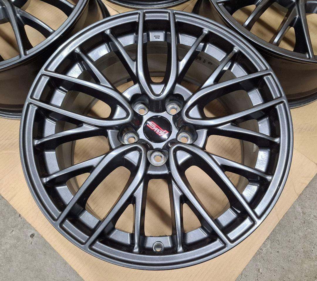 【極上品】スバル WRX STI 純正 18インチ 8.5J ホイール 4本
